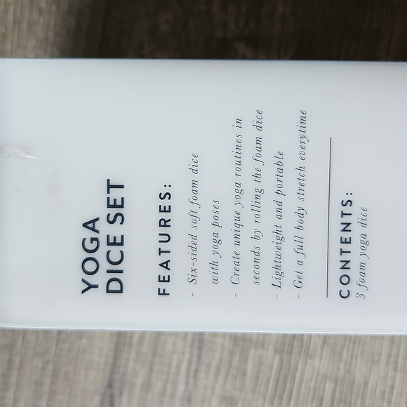 NWT Yoga Dice/ Workout Dice - Picture 4 of 5